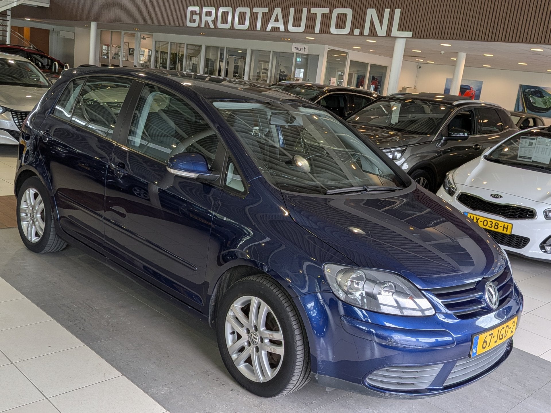Volkswagen Golf Plus 1.6 FSI Optive 3 Airco, Cruise Control,, Auto's, Volkswagen, Stof, Gebruikt, Automatische klimaatregeling