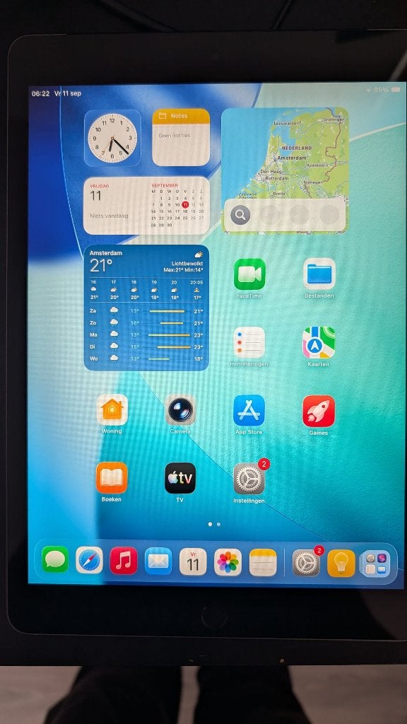 iPad 9th 64GB Space Gray + 4G simkaart optie Cellular, 10 inch, Apple iPad, Ophalen of Verzenden, Zo goed als nieuw