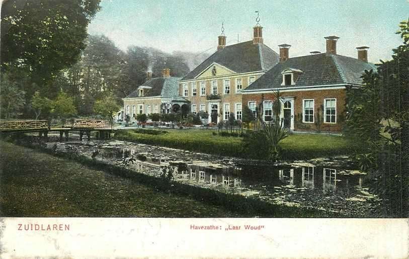 380-820-033 Zuidlaren Havezathe Laar Woud, Verzenden, Voor 1920, Drenthe