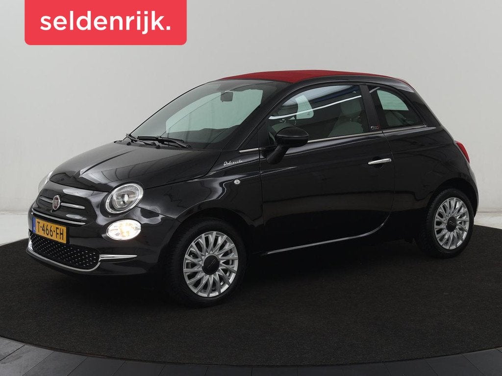 Fiat 500C 1.0 Hybrid Dolcevita | Origineel NL | Carplay | Na, Stof, Euro 6, Cabriolet, 4 stoelen