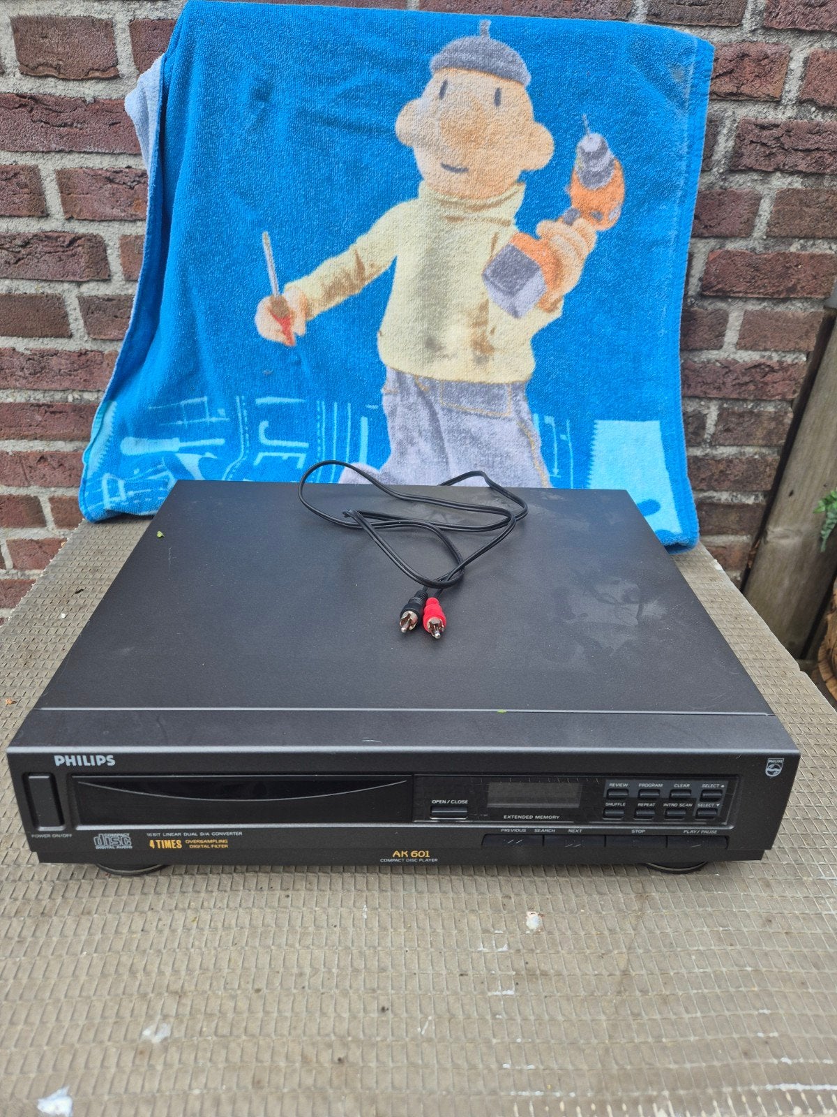 Philips cd speler.
Los element.
Ak601 compact disc player 25, Ophalen of Verzenden, Zo goed als nieuw, Philips