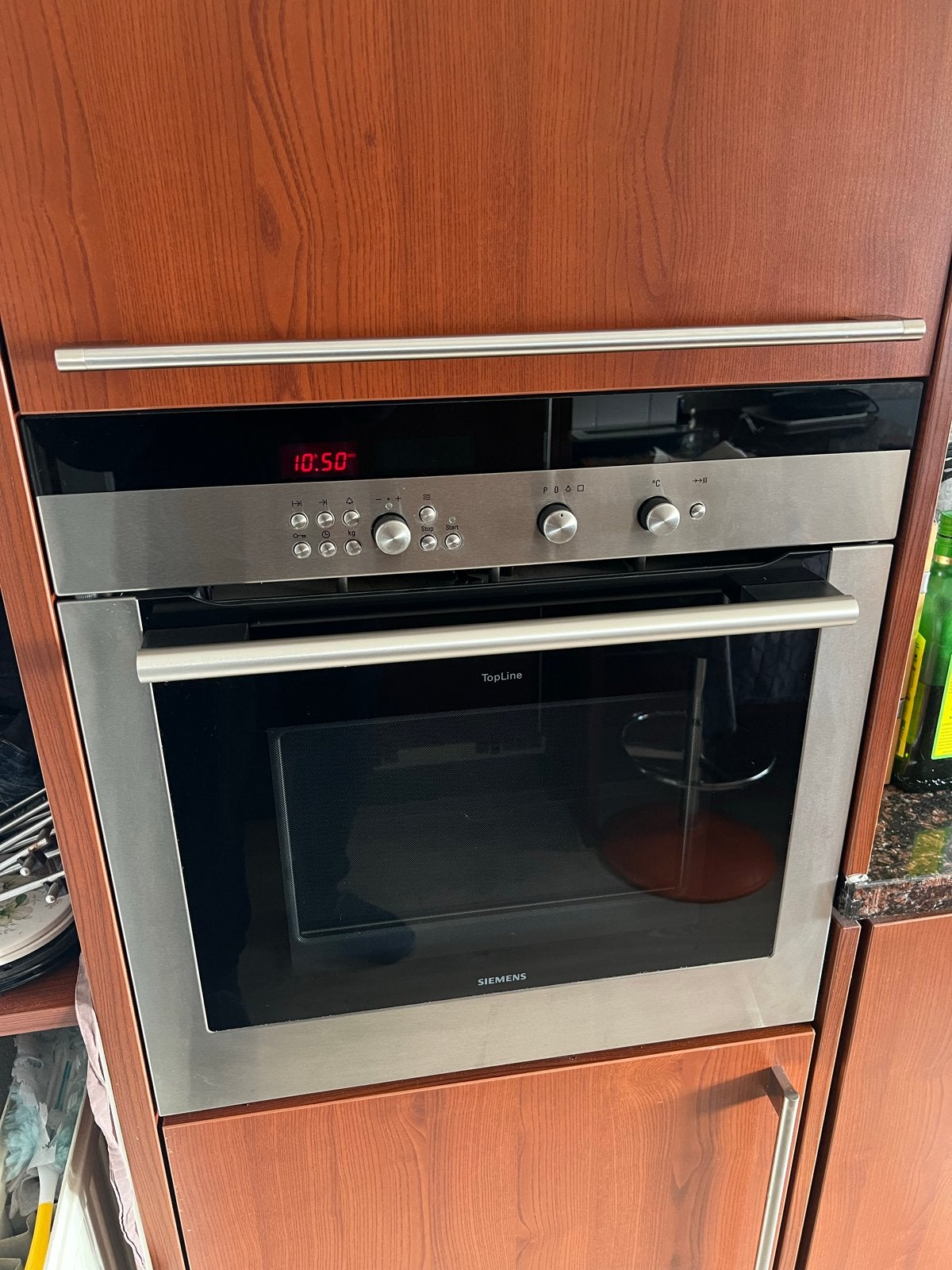 Nette SIEMENS inbouw combi-oven met magnetron functie, Witgoed en Apparatuur, Ovens, Ophalen, 45 tot 50 cm, Hete lucht, Siemens
