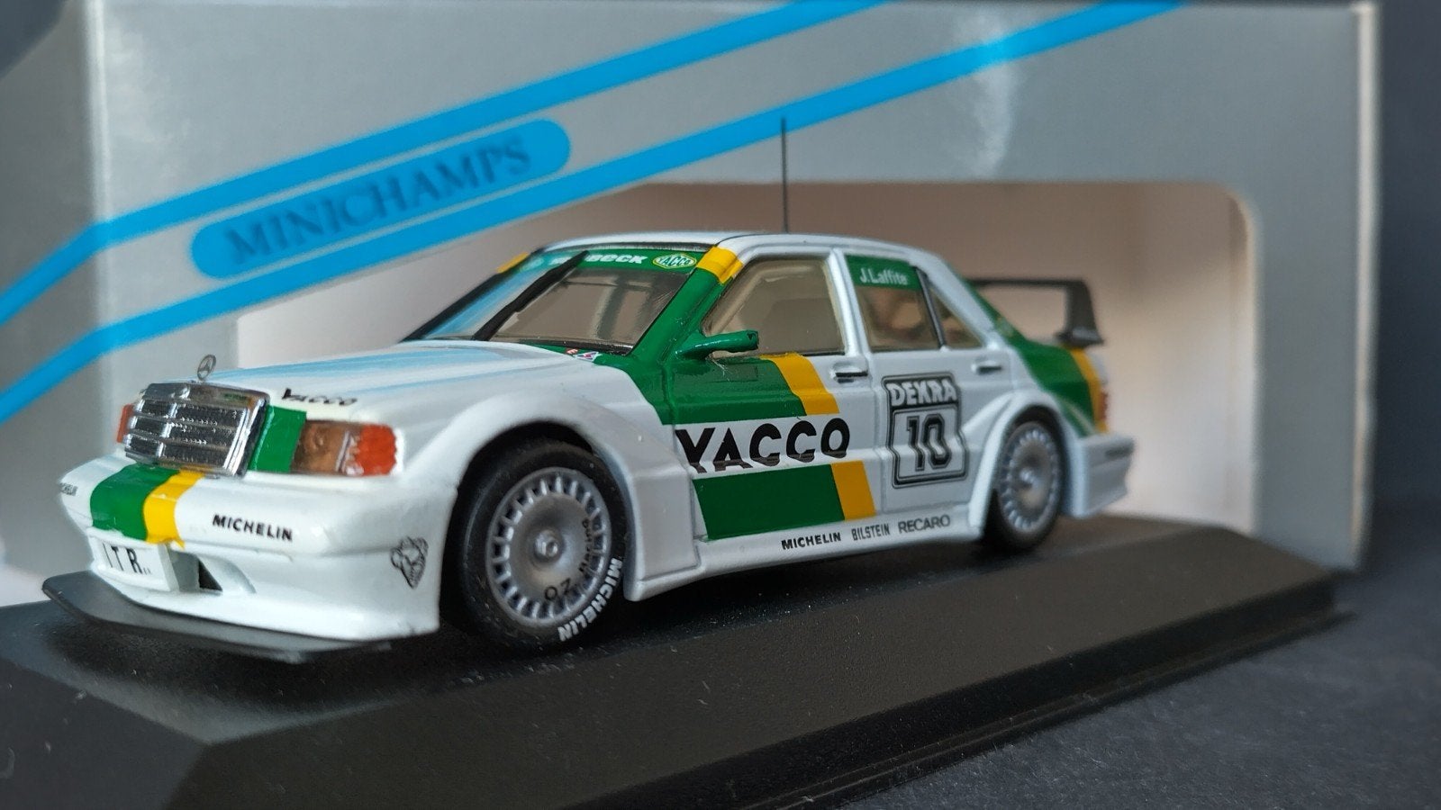 Mercedes 190 Evo DTM Snobeck Lafitte Yacco Minichamps Pol, Auto, Verzenden, ., Nieuw