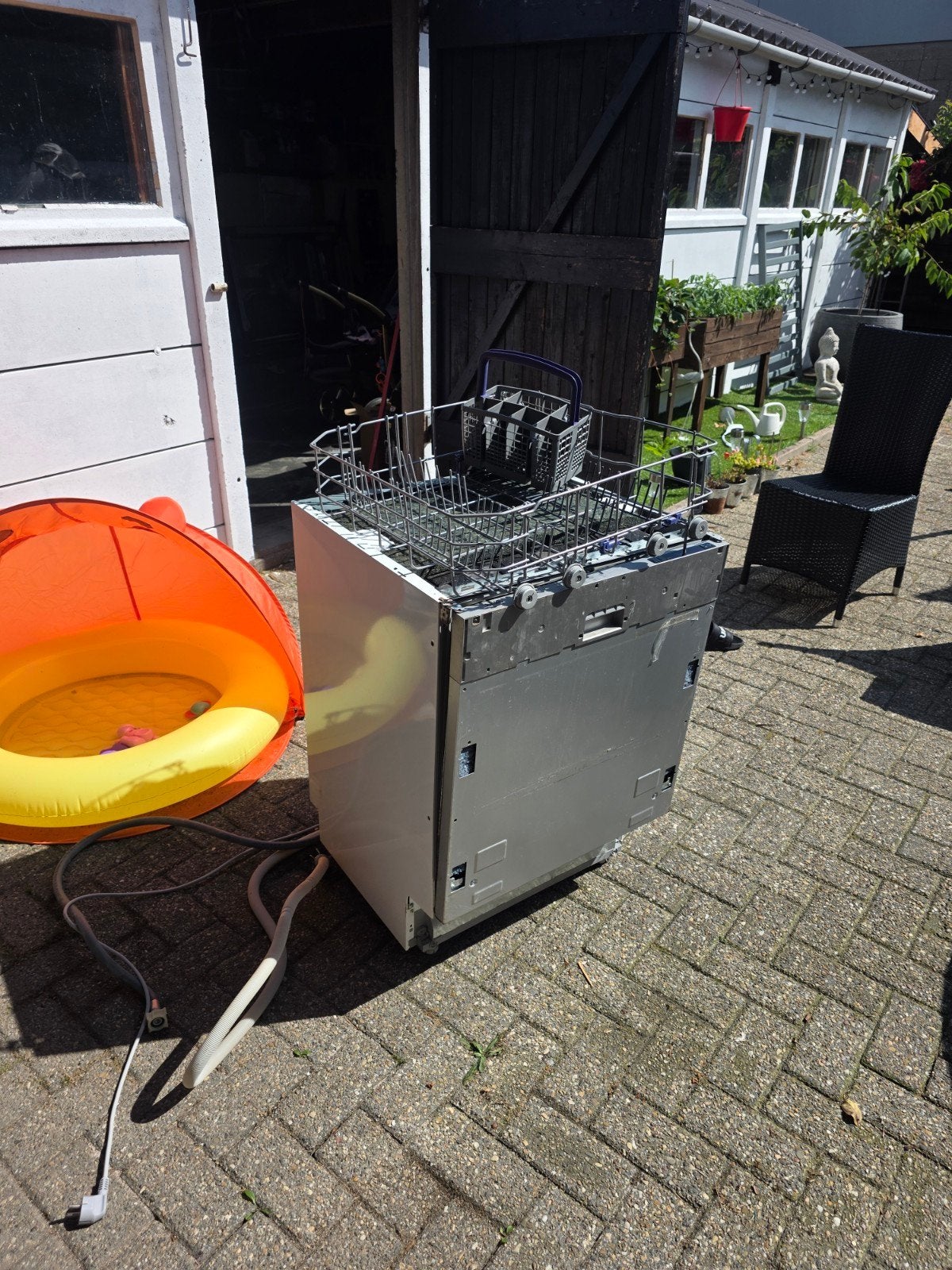 Oud ijzer vaatwasser voor onderdelen of recycling, Witgoed en Apparatuur, Vaatwasmachines, Ophalen of Verzenden