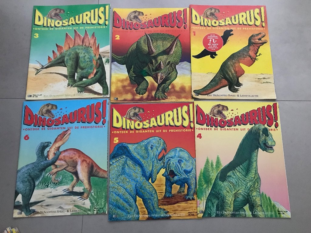 Dinosaurus! Ontdek de giganten uit de prehistorie (18 delen), Boeken, Gelezen, Non-fictie, Ophalen of Verzenden, De Agostini