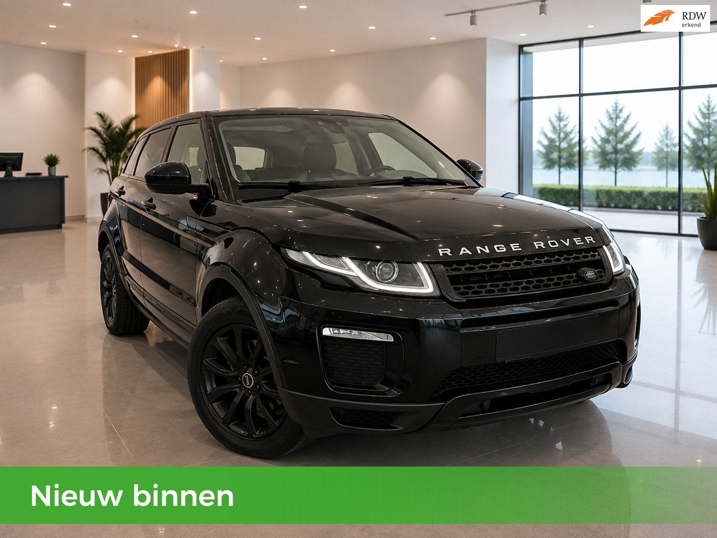Land Rover Range Rover Evoque 2.0 TD4 HSE Dynamic 5D AUTOMAA, Auto's, Land Rover, Dealer onderhouden, Gebruikt, Euro 6, Automatische klimaatregeling