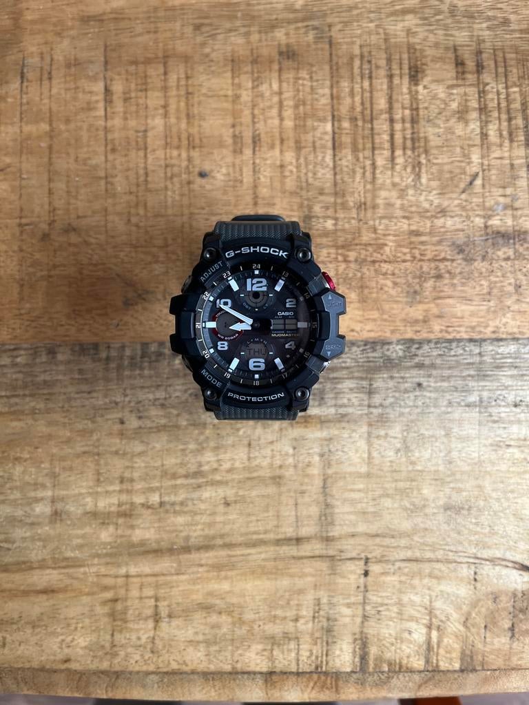 G-shock Mudmaster GWG-100 Tough Solar, Casio, Kunststof, Polshorloge, Ophalen of Verzenden
