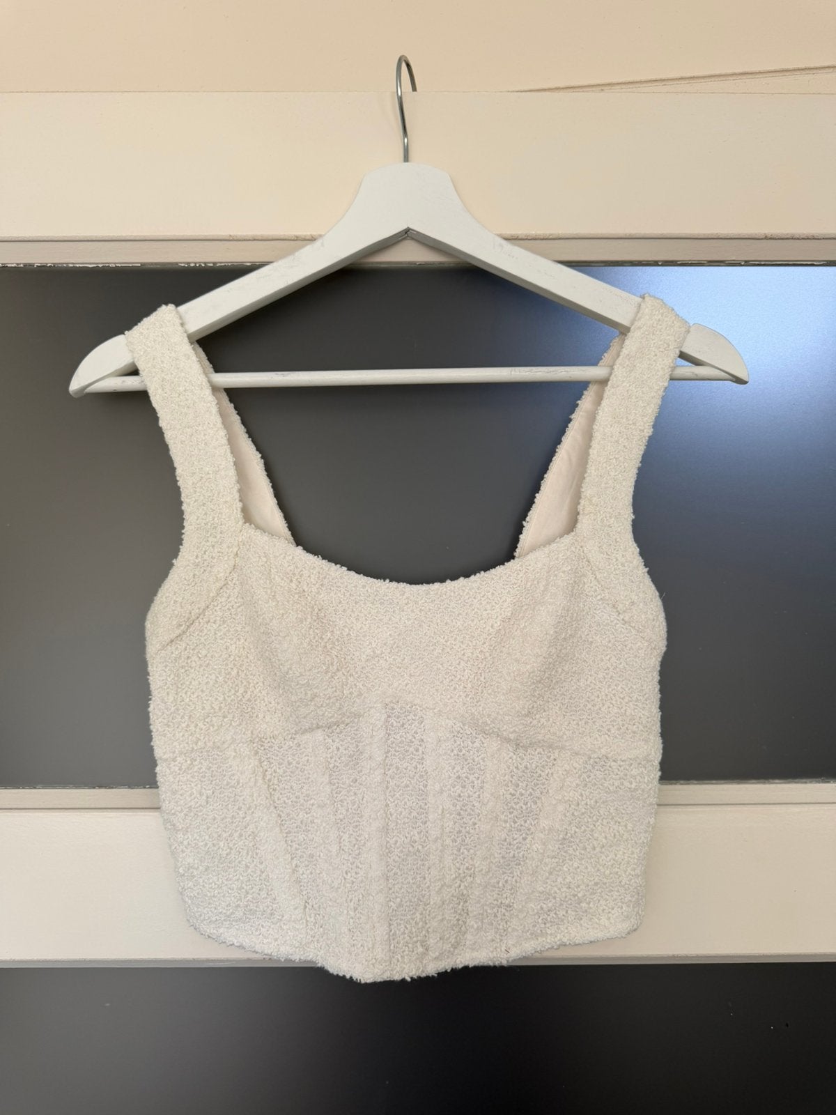 Top H&M, Verzenden, Wit, Nieuw, Zonder mouw