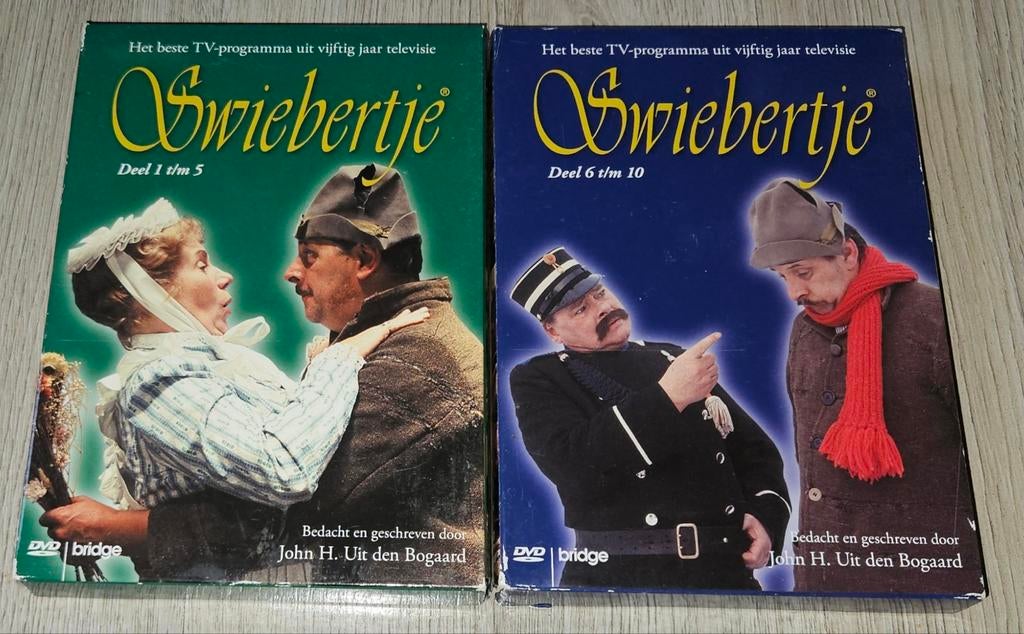 Swiebertje - DVD boxen deel 1 t/m 10 - Complete Serie, Ophalen of Verzenden