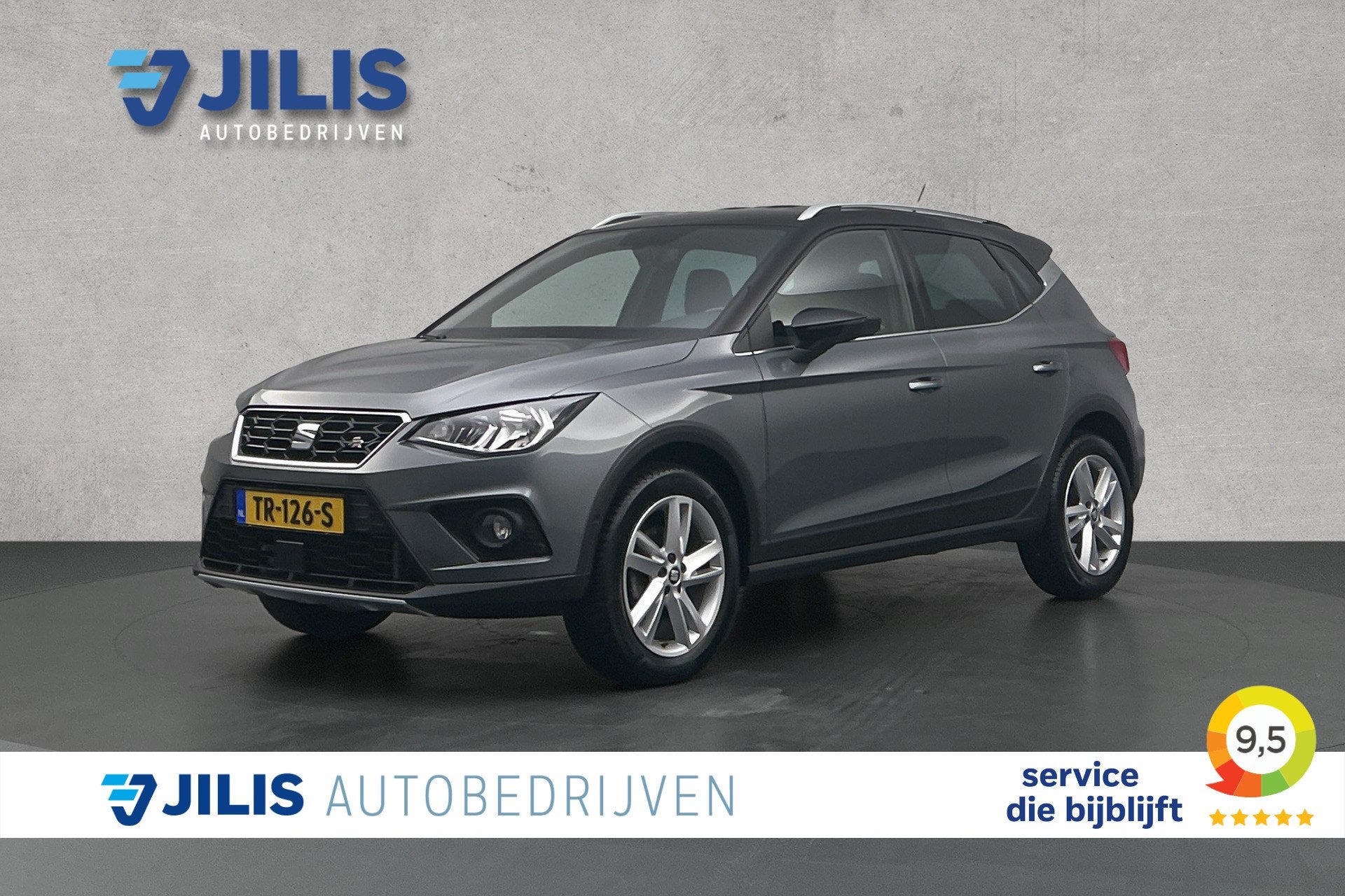 SEAT Arona 1.0 TSI FR DSG Xcellence Business Intense | Camer, Auto's, Seat, Stof, Gebruikt, Met garantie (alle), 116 pk