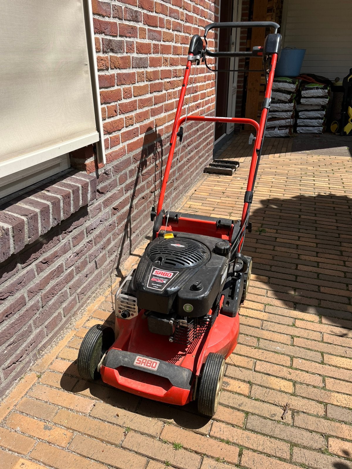 Grasmaaier Sabo 47 Vario, Ophalen, Zo goed als nieuw
