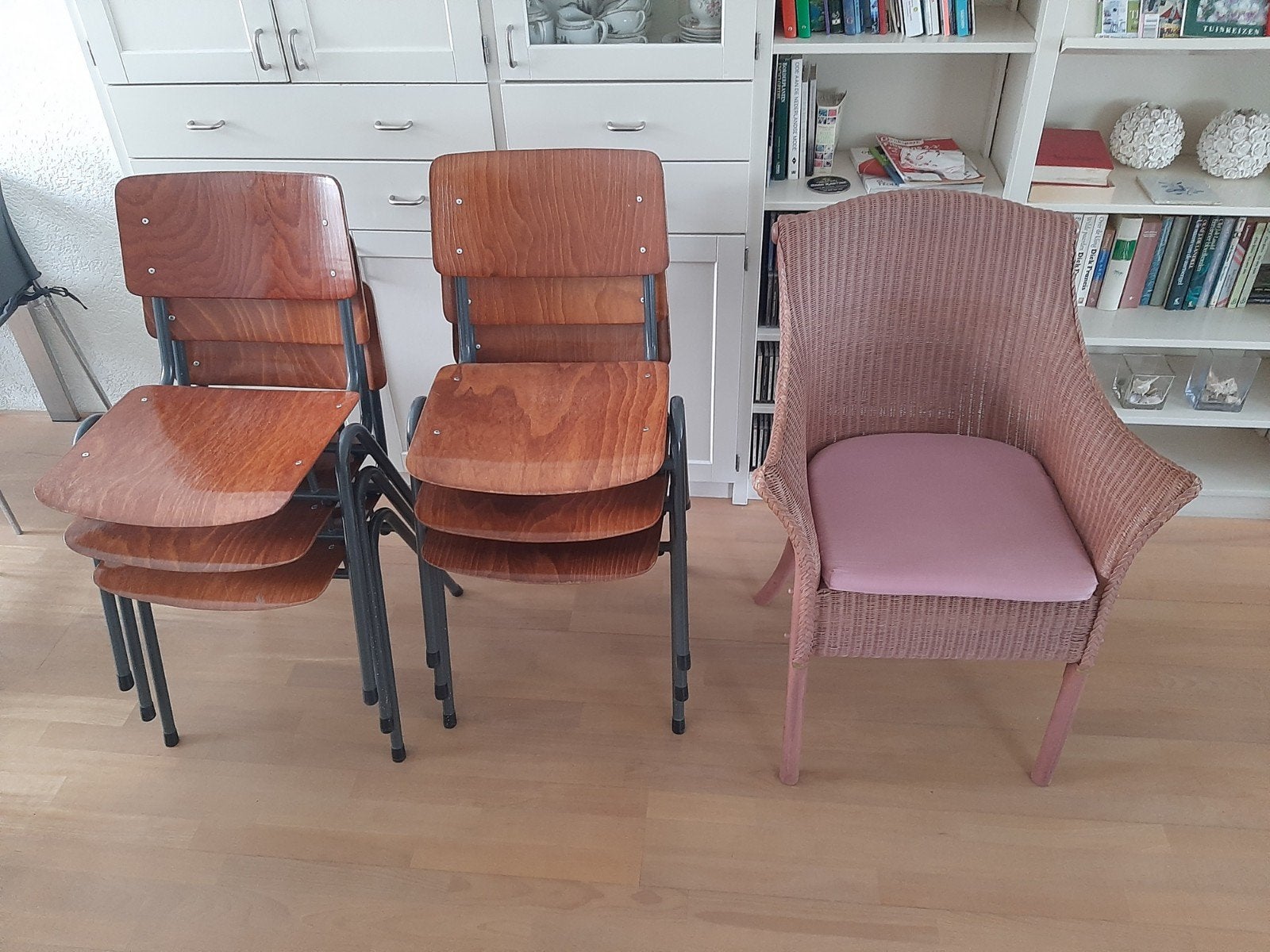 Stoelen, Huis en Inrichting, Stoelen, Ophalen, Gebruikt