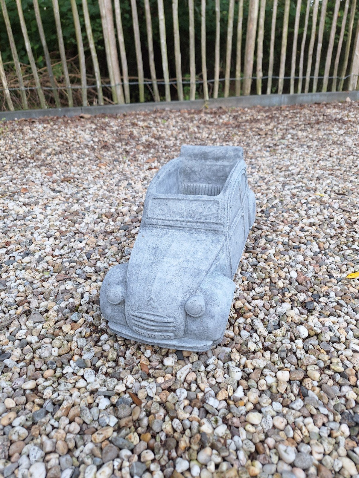 Betonnen 2CV Eend Bloembak - Unieke Tuindecoratie, Ophalen, Minder dan 60 cm, Nieuw, Overige vormen