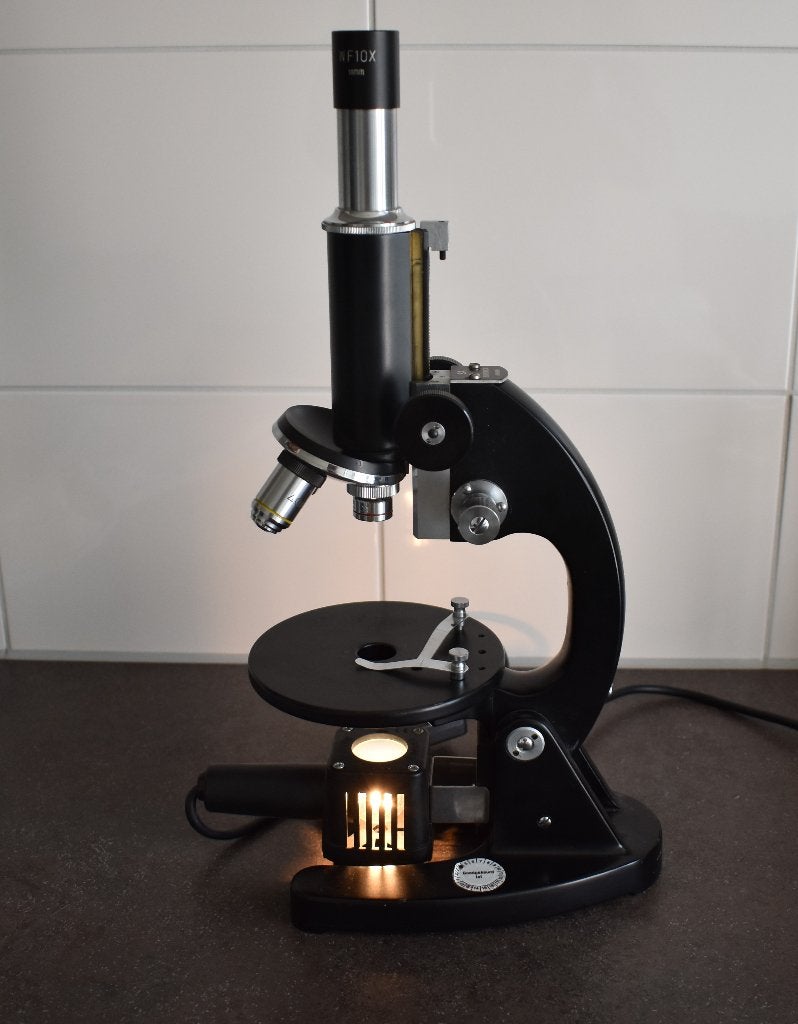 Euromex    microscoop 27,50 afgehaald, Ophalen of Verzenden, Gebruikt, Minder dan 400x, Biologische microscoop