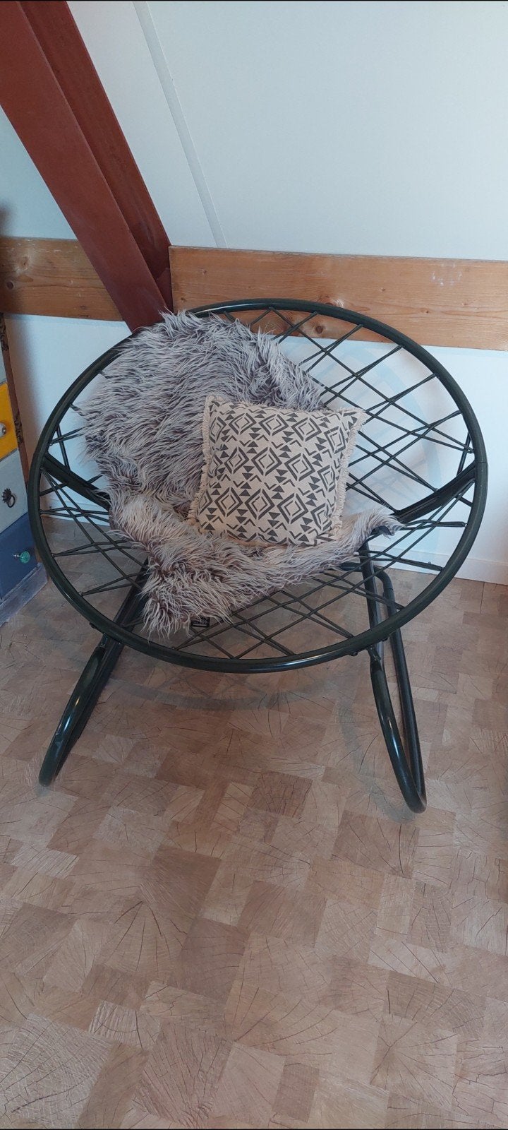 Niels Gammelgaard Schommelstoel IKEA Donkergroen, Ophalen, Gebruikt, Overige kleuren, Design, Modern
