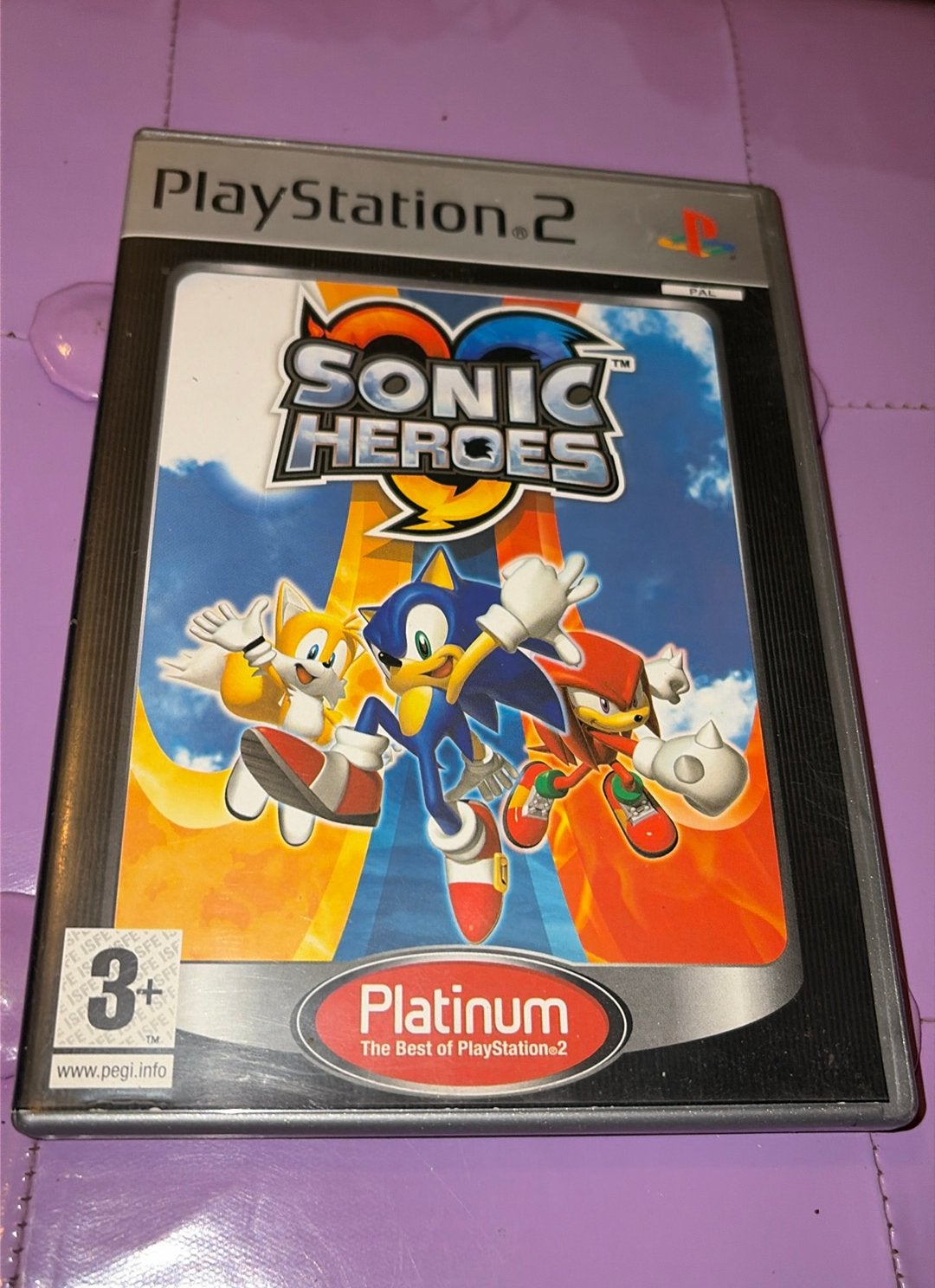 Sonic heroes Playstation 2, Avontuur en Actie, 1 speler, Ophalen of Verzenden, Zo goed als nieuw