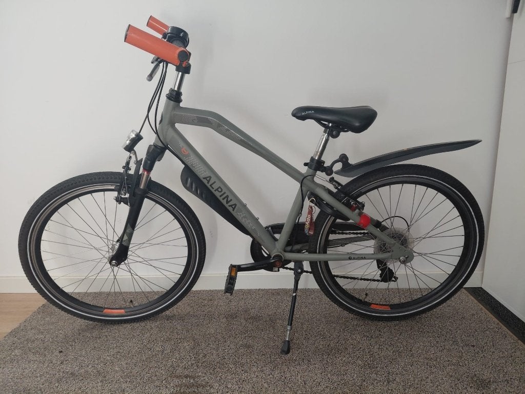 Alpina jongens fiets in goede staat, Ophalen, 22 inch, Gebruikt, Alpina