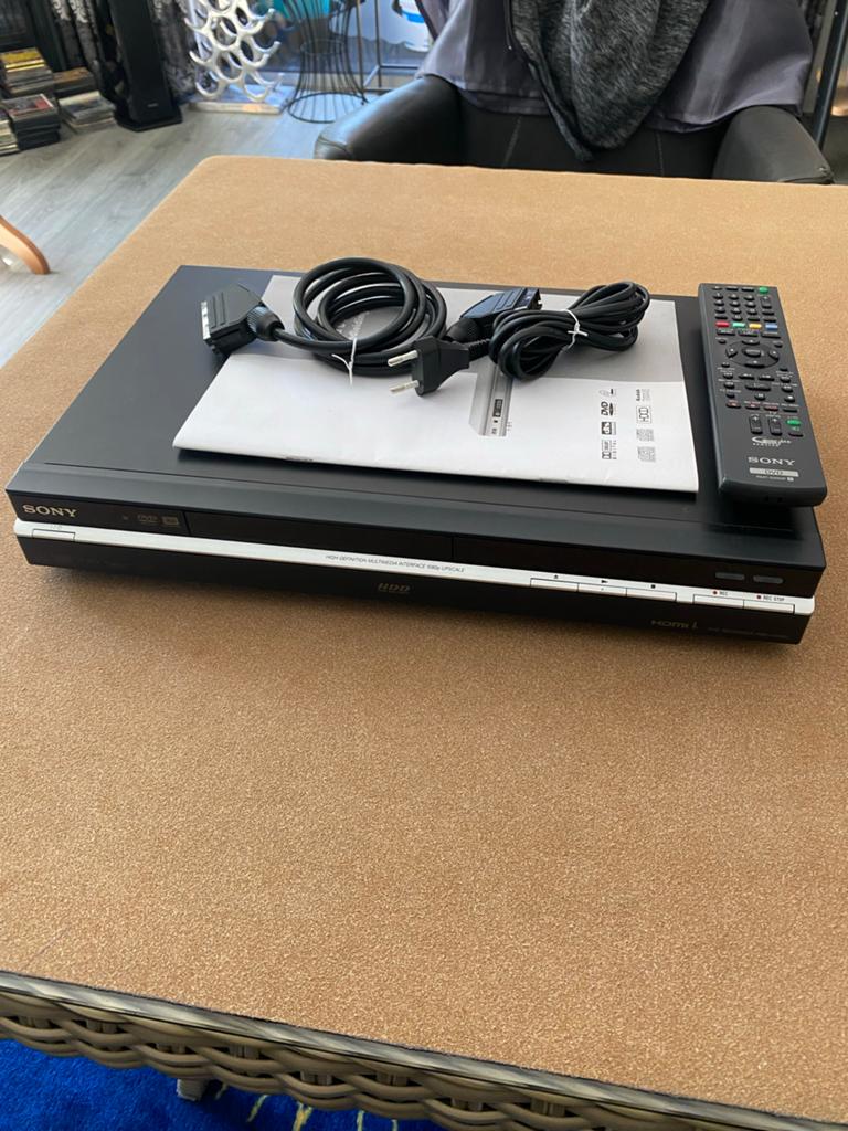 Sony RDR-HX980 DVD Recorder met HDD en HDMI, Audio, Tv en Foto, Dvd-spelers, Ophalen, Met harddisk, Dvd-recorder, Zo goed als nieuw