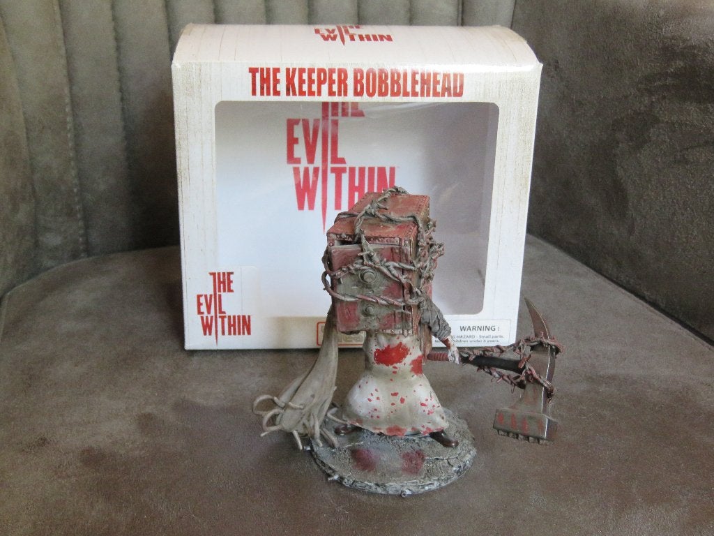 The Evil Within - The Keeper Bobblehead, Ophalen of Verzenden, Gebruikt