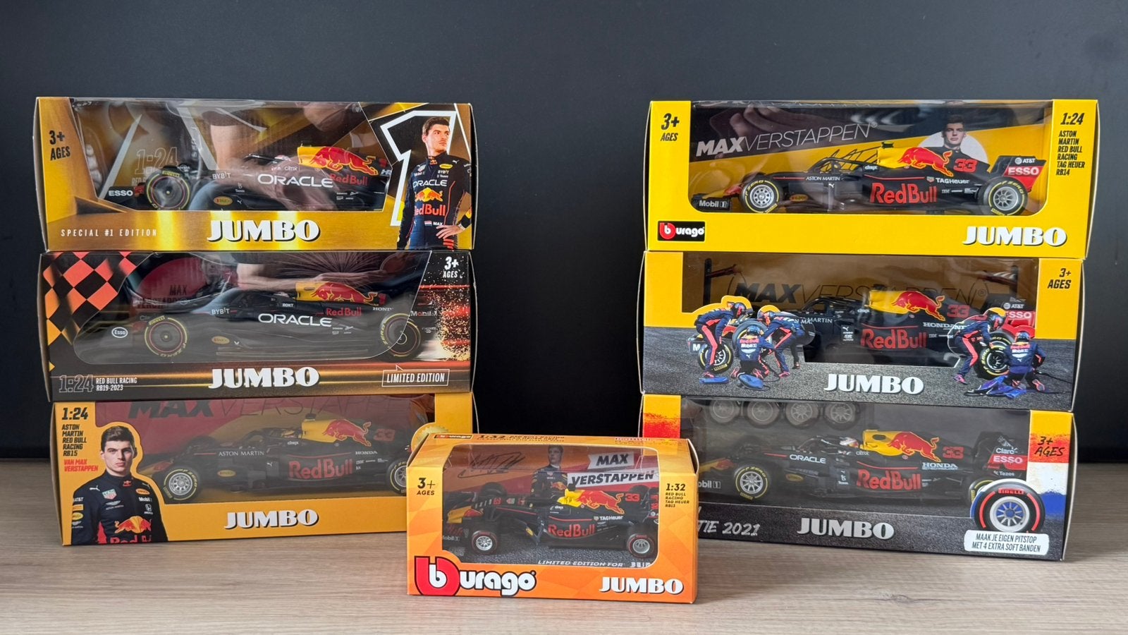 Max verstappen, Hobby en Vrije tijd, Ophalen of Verzenden, Nieuw, Auto, Bburago