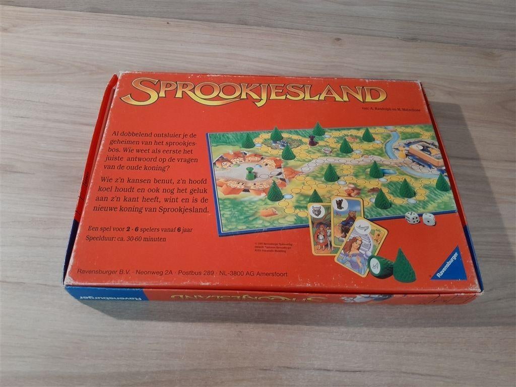 sprookjesland - s5753, Hobby en Vrije tijd, Gezelschapsspellen | Bordspellen, Verzenden, Zo goed als nieuw