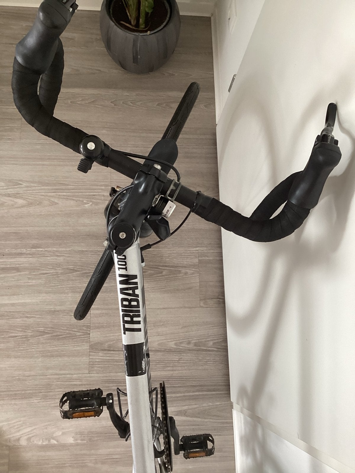 Triban 100 Btwin racefiets - 7 versnellingen, Minder dan 10 versnellingen, Gebruikt, Aluminium, Ophalen