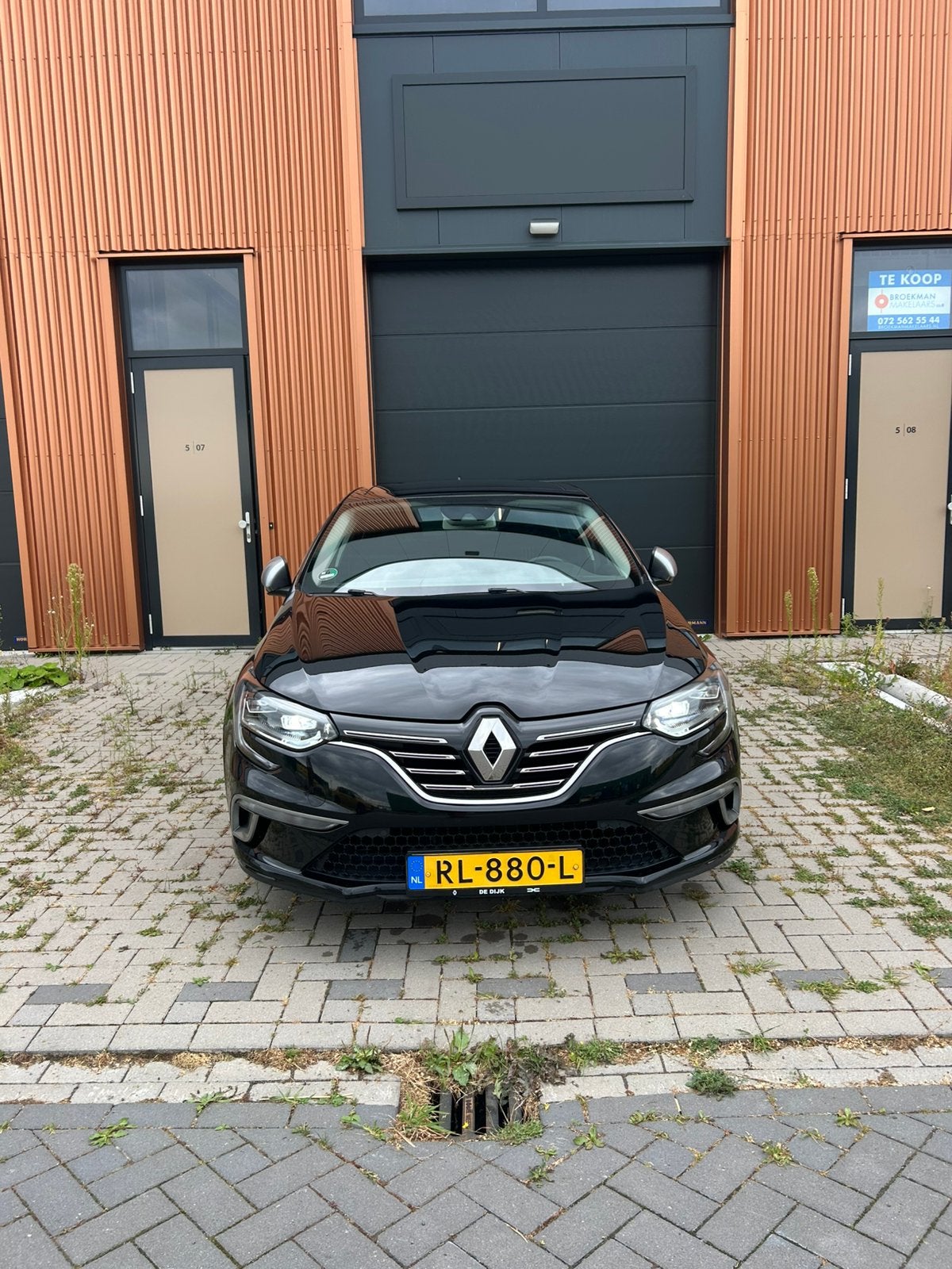 Renault Mégane GT-line Automaat 2017, Panoramadak, Bose, 4 cilinders, Zwart, 665 kg, 1233 kg