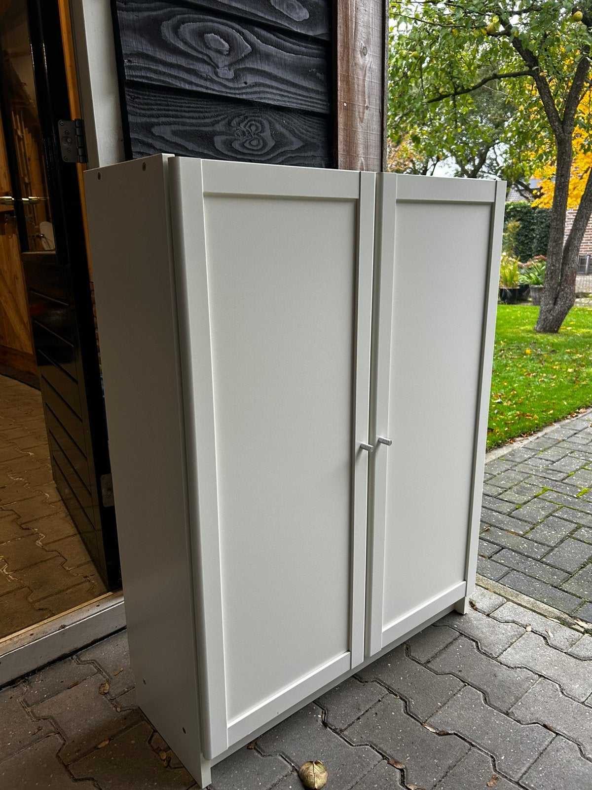 Witte IKEA billy kast, Ophalen