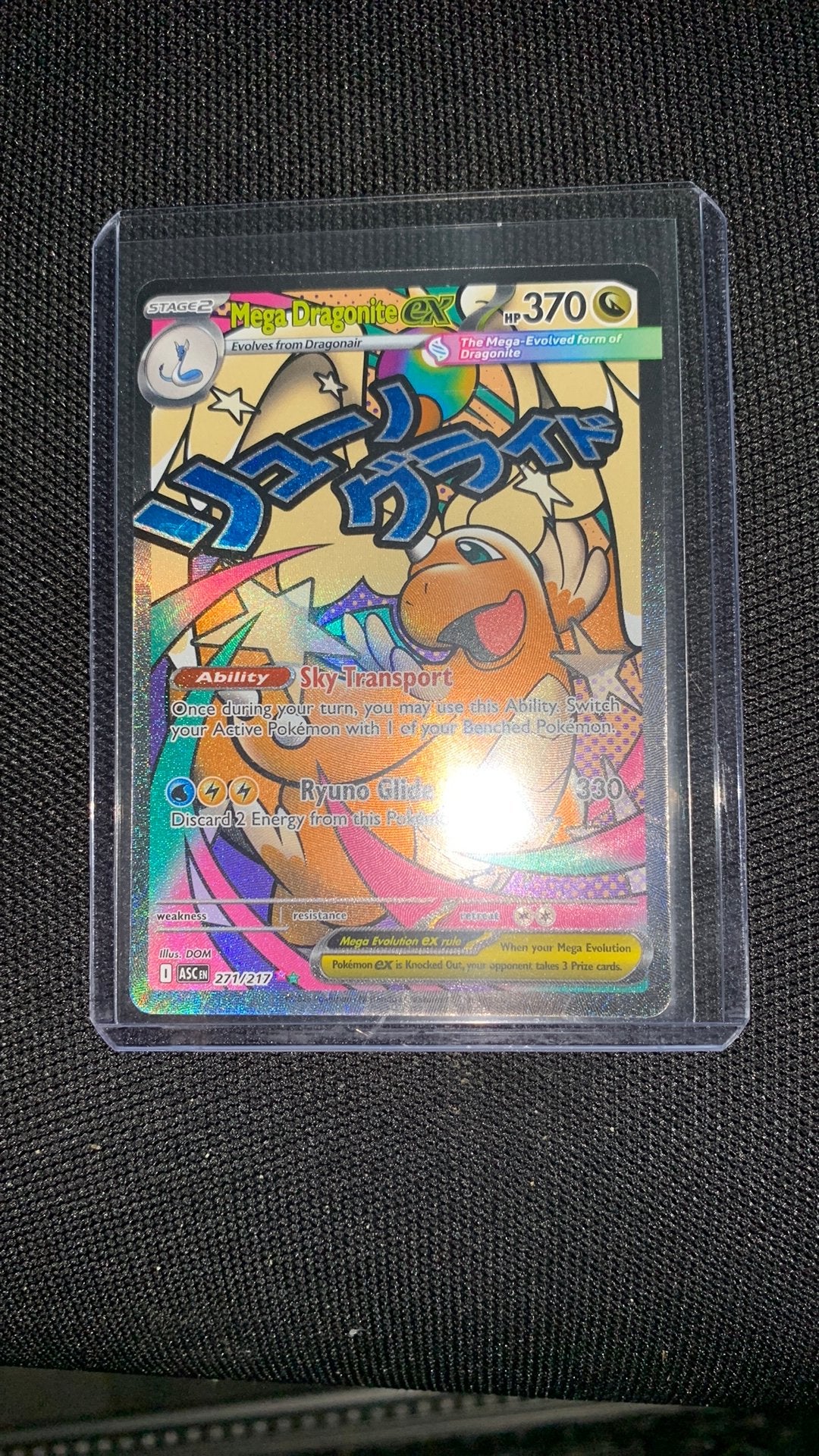 Mega dragonite ex 271/217, Ophalen