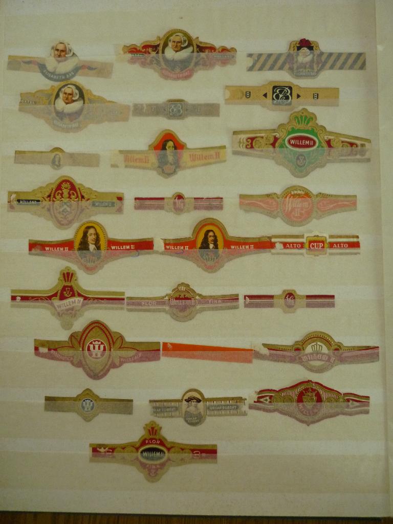Kavel sigarenbandjes 25 stuks (399), Ophalen of Verzenden, Gebruikt, Sigarenbandjes