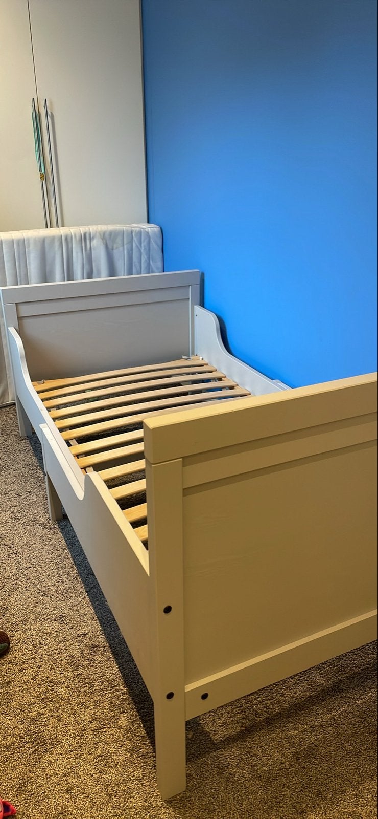 Ikea sundvik meegroei bed, Ophalen, Gebruikt, 70 tot 85 cm, Lattenbodem
