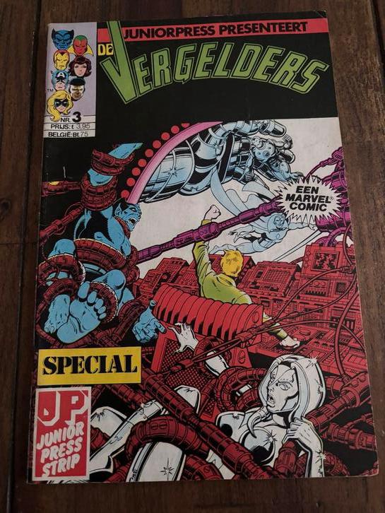 De Vergelders Presenteert: Een Marvel Comic Special Nr. 3, Eén comic, Ophalen of Verzenden, Zo goed als nieuw, Amerika