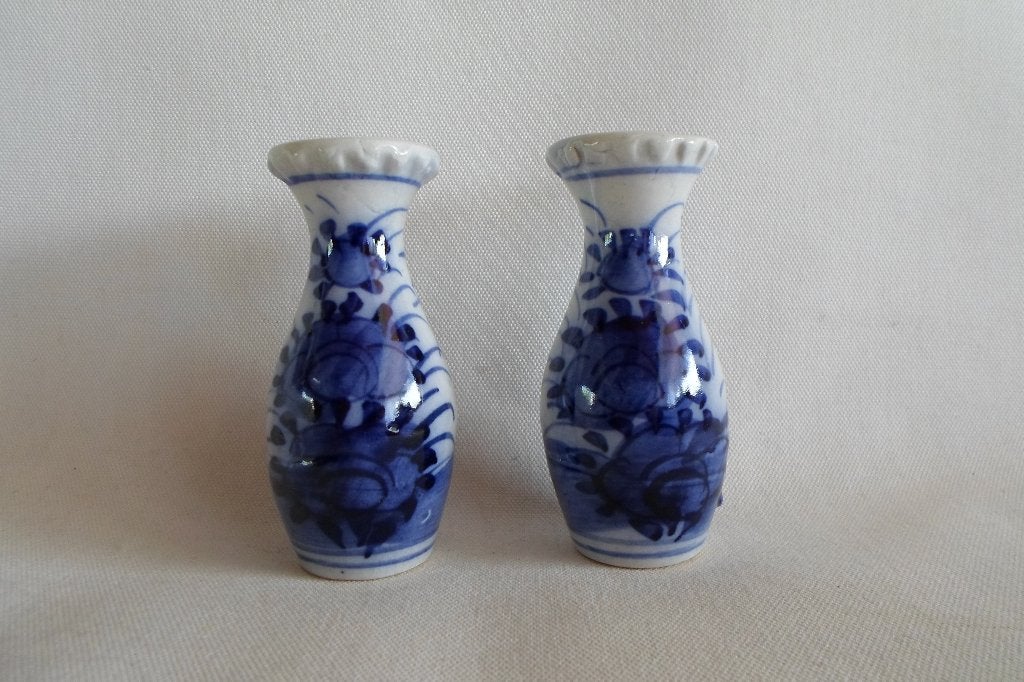 Chinese Miniatuur Vaasjes, Ophalen of Verzenden