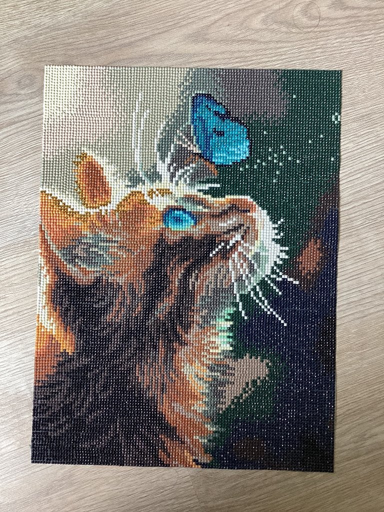 Kat diamond painting, Ophalen, Dieren, Nieuw, Meerkleurig