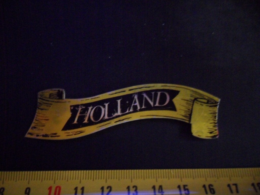 sticker HOLLAND, Ophalen, Zo goed als nieuw