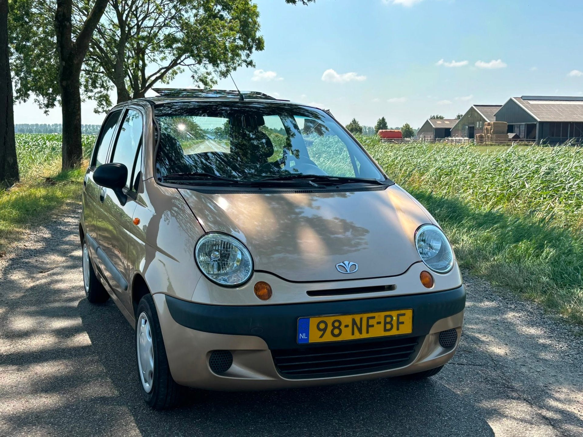 Daewoo Matiz 0.8 Spirit / dakraam / APK, Auto's, Voorwielaandrijving, Stof, Gebruikt, Matiz