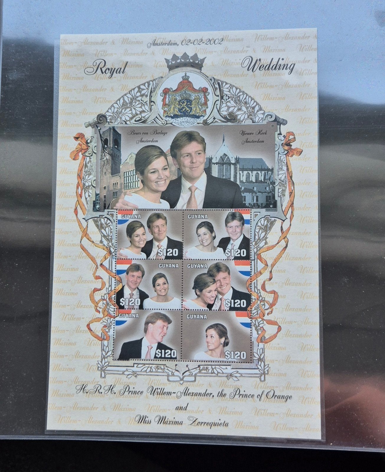 Oranje herdenkings enveloppen en postzegels, Verzamelen, Ophalen of Verzenden, Nieuw, Nederland