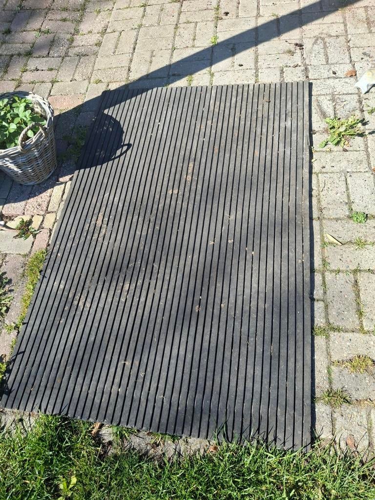 Dikke rubberen mat 149,6x99,5, Ophalen of Verzenden, Fitnessmat
