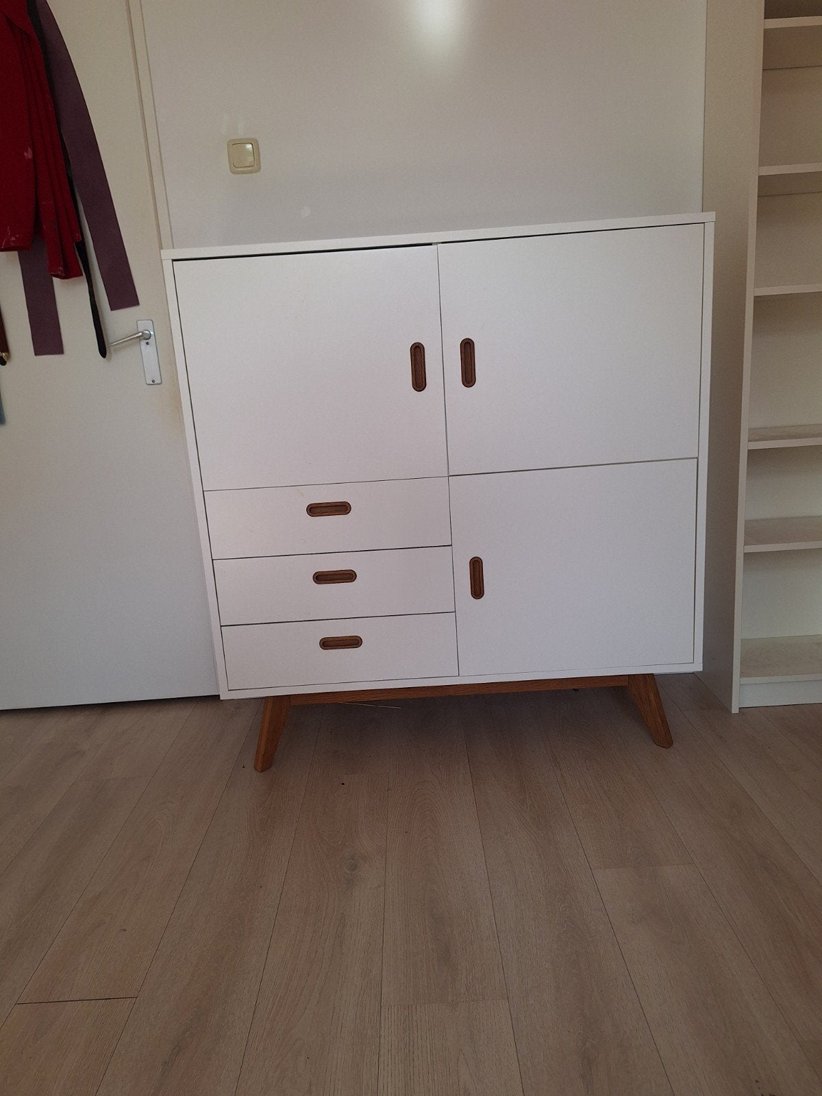 Modern wit dressoir van Tenzo met lades en deuren, Ophalen, Modern, Scandinavisch, Zo goed als nieuw, Overige houtsoorten
