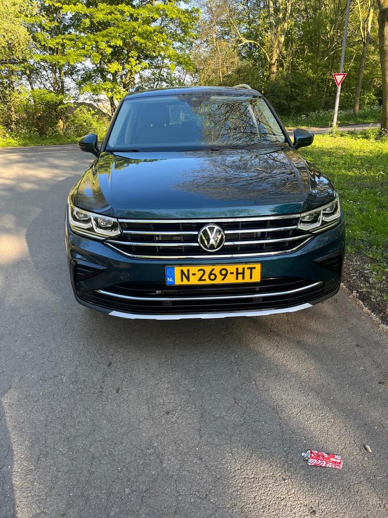 Volkswagen Tiguan 1.5 TSI FaceLift 2021 Blauw KM 50.500, 1441 kg, 4 cilinders, Blauw, 14 km/l