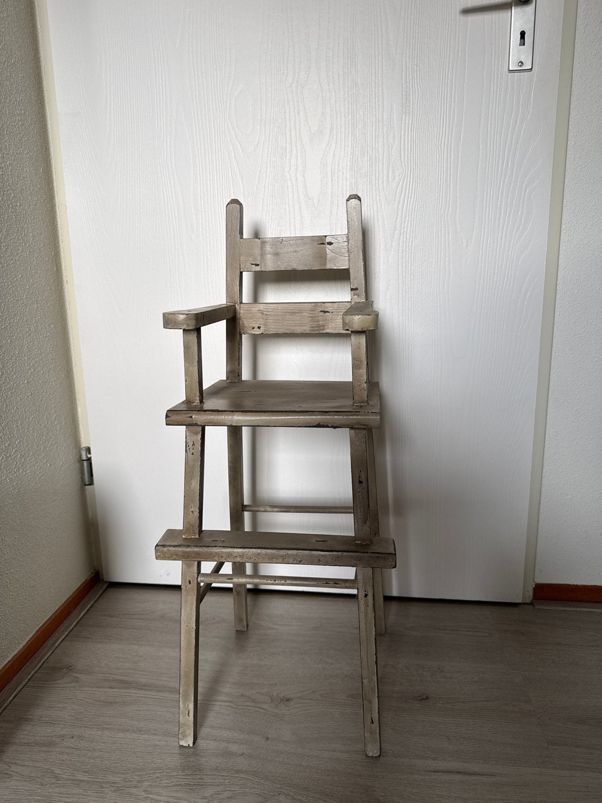 Vintage houten poppenstoel / berenstoel 76 x 26,5 cm Boyds, Ophalen, Zo goed als nieuw