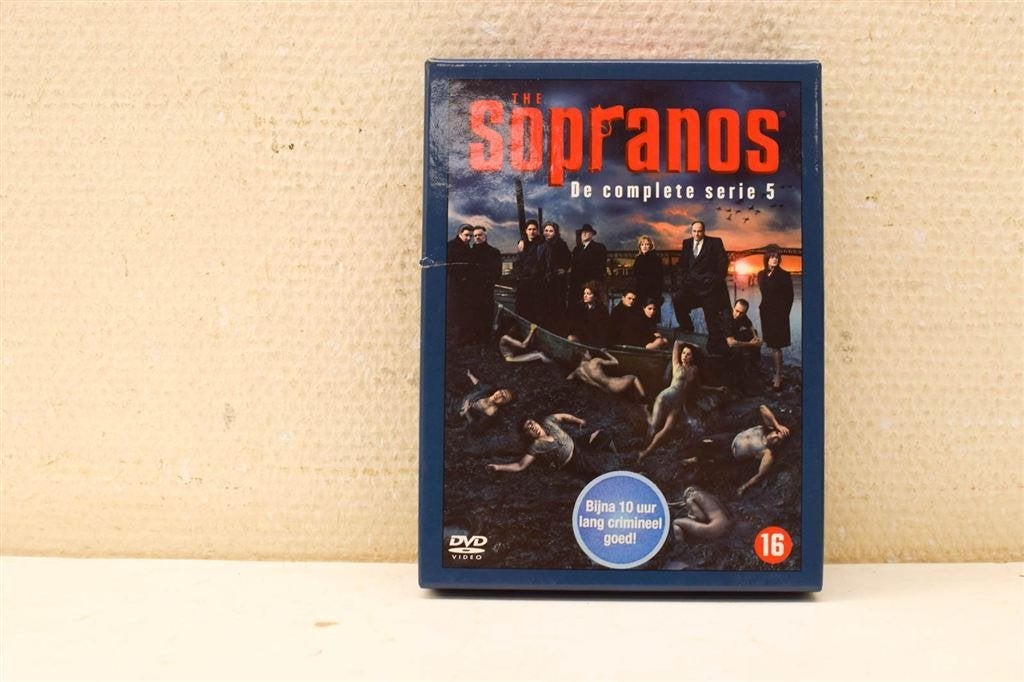 4 dvd box The Sopranos de complete serie 5 49467, Ophalen of Verzenden, Gebruikt