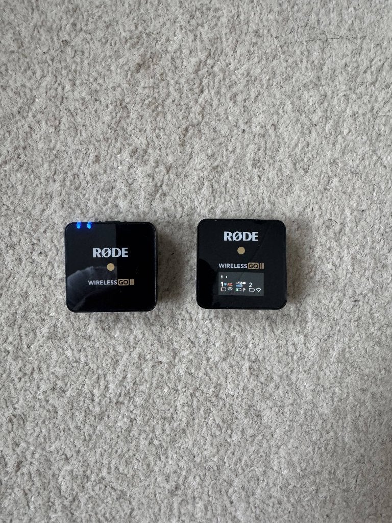 Rode Wireless GO II set – 1 receiver, 1 zender, Muziek en Instrumenten, Ophalen of Verzenden, Gebruikt, Overige typen, Draadloos