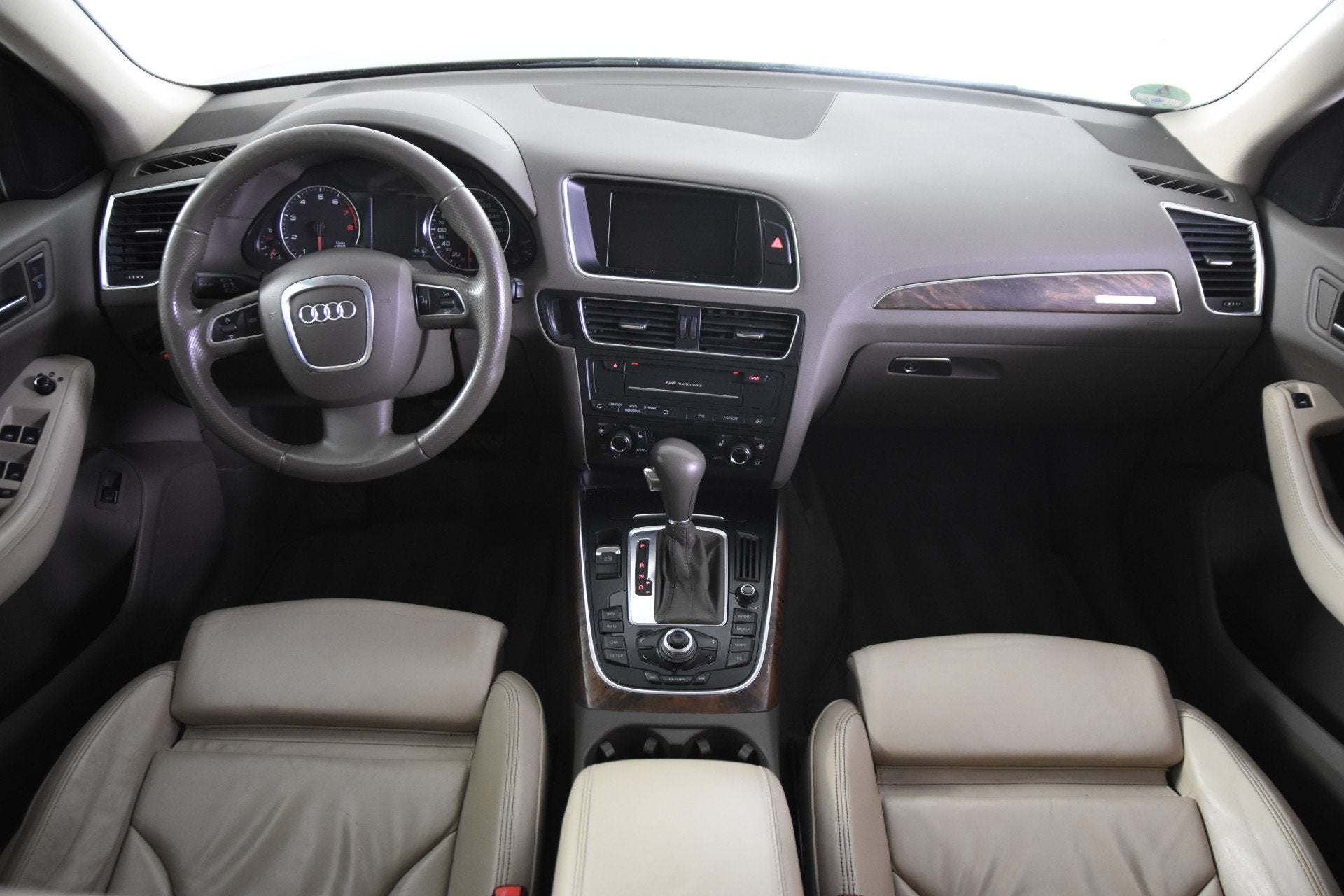 Audi Q5 2.0 TFSI quattro *FULL-options*Meeneemprijs*, Auto's, Automaat, Euro 5, Gebruikt, Beige