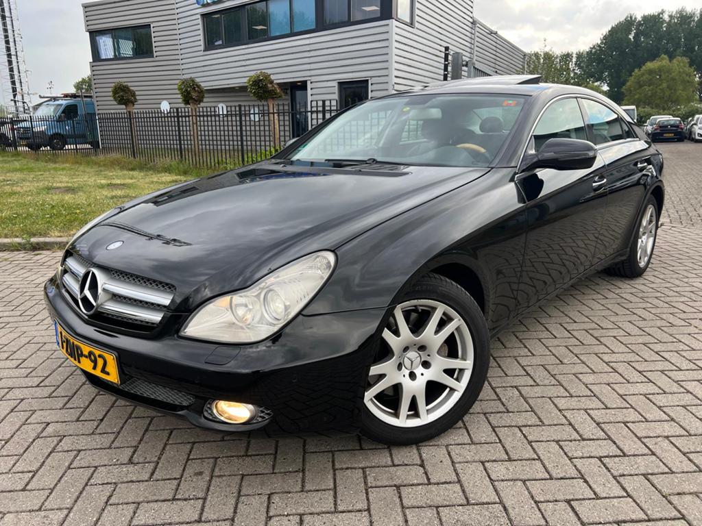 Mercedes-Benz CLS 3.5 Cls350 CGI Automaat Leer Schuifdak Vol, Auto's, Automaat, Achterwielaandrijving, Zwart, 4 stoelen
