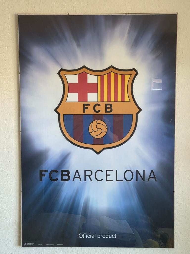 FC Barcelona Poster - Officieel Product, Ophalen, Deurposter of groter, Sport, Rechthoekig Staand