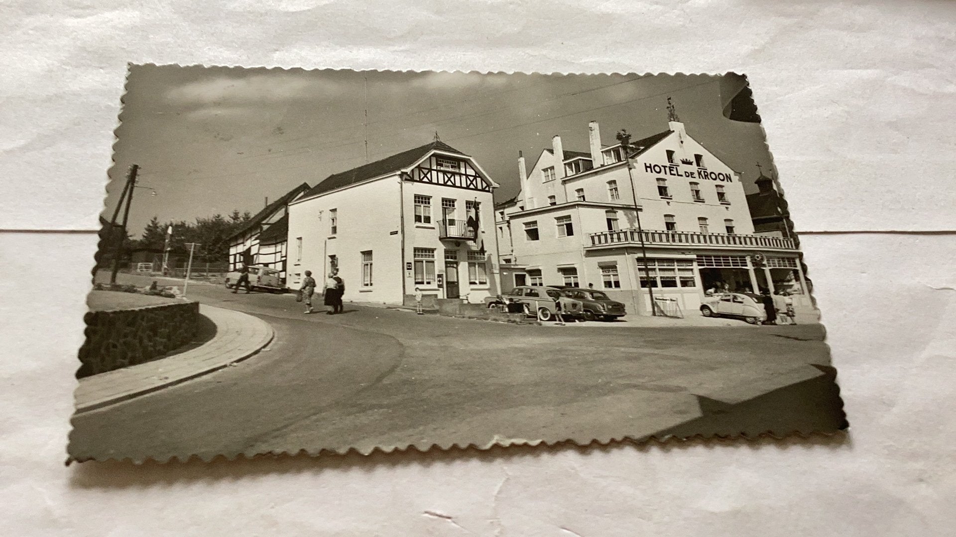 Epen Hotel De Kroon 1968 Gelopen, Ophalen of Verzenden, 1960 tot 1980, Gelopen, Limburg