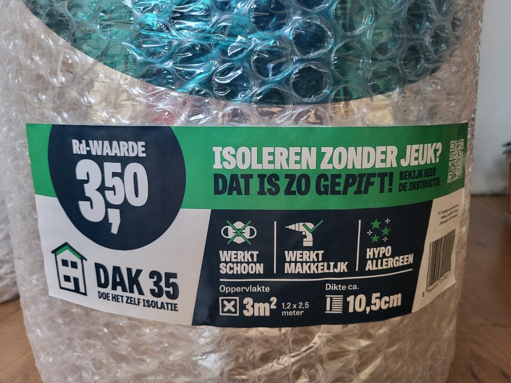 PIF isolatierollen 5 stuks, Ophalen, Overige materialen, Nieuw, Minder dan 5 m²