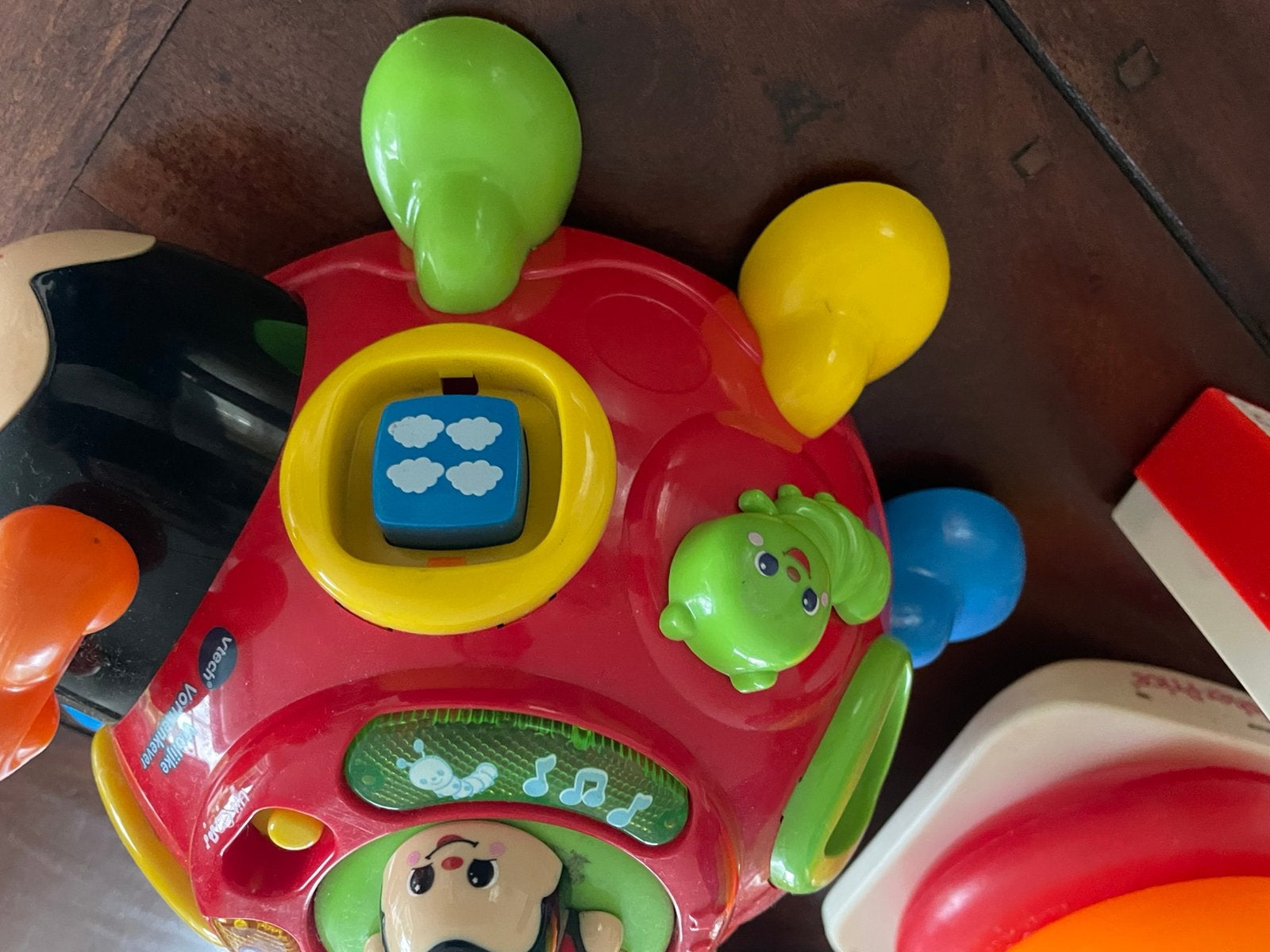 V tech muziekbeestje, Kinderen en Baby's, Speelgoed | Babyspeelgoed, Verzenden, Zo goed als nieuw, Overige typen