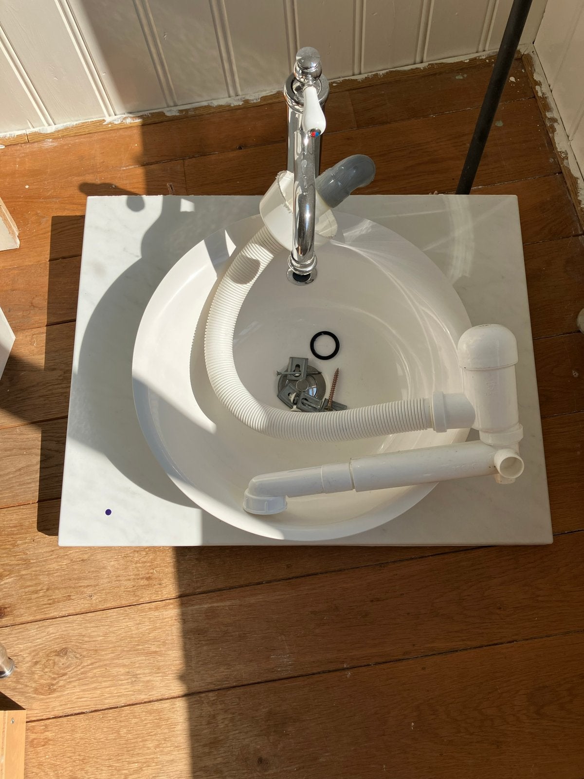 IKEA GODMORGON wastafelmeubel met HAMNSKÄR kraan, Ophalen of Verzenden, Gebruikt